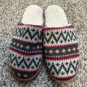 "Original Muk Luks" Plaid  Slippers Size XL (11-12),  Casual Comfort Holidays